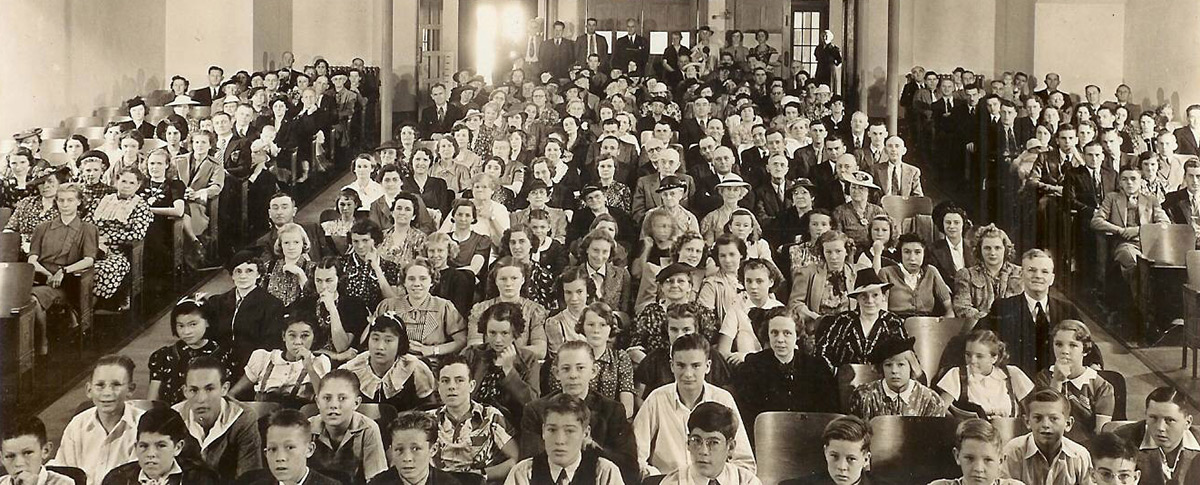Calvary in 1931 at the Ebell Club in Downtown Santa Ana